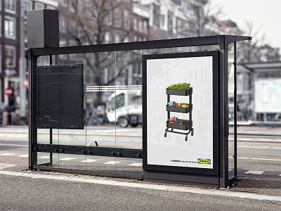 IKEA Marketing Campaign advertising black blue branding campaign clean design furniture graphic ikea marketing mockup