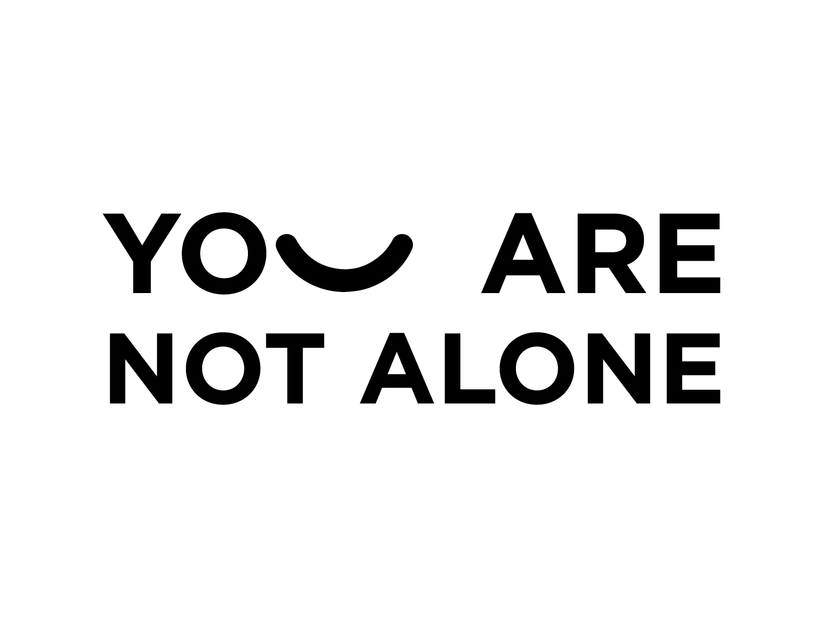 You Are Not Alone by Rob Oldfield on Dribbble