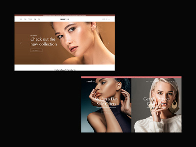 Amina - Beauty and Skincare WordPress Theme beauty branding cosmetics design ecommerce figma minimal shop skincare store ui ux web design website