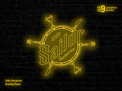 "Sailor" Restaurant - Bar, Branding Process