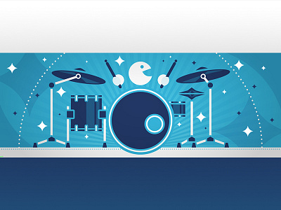 I Want to Play the Drums! drums drumset illustration music vector