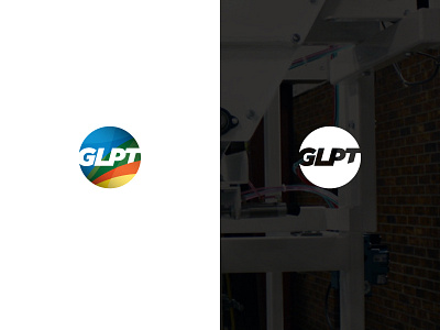 GLPT Logo clean colorful corporate logo manufacturing mark simple usa