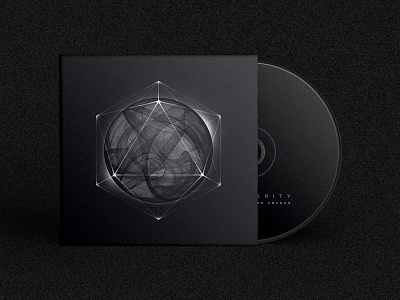Album Art album cd compact disc dark geometry music package science smoke space
