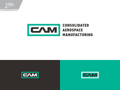 CAM Logo Concept 2 aerospace aviation branding logo type typography wordmark