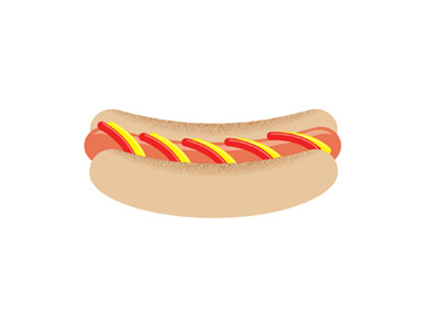 Happy Hotdog catsup food hotdog ketchup musturd weiner