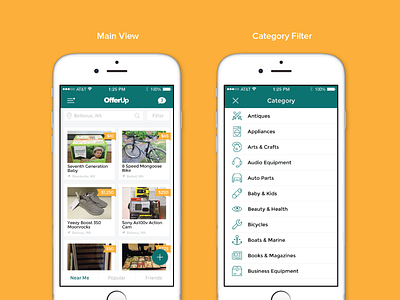 OfferUp Concept (iOS) bellevue concept ios mobile offerup ux