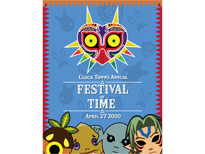 Festival of Time Poster design illustration illustrator poster
