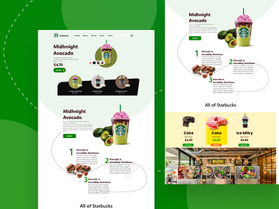 Unnoficial Starbucks web design