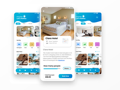 Travel App UI app design graphic design ui