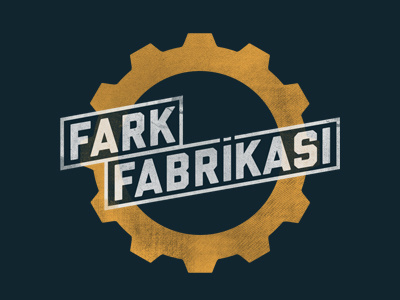 Fark Fabrikası badge gear ios logo