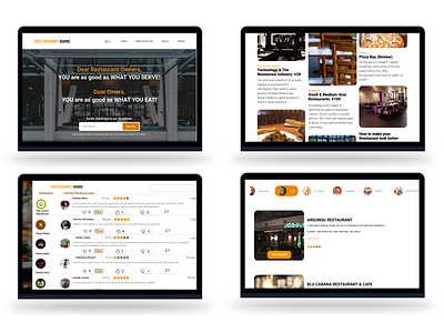 Restaurant Guide 3d blog branding dailyui delivery design food graphic design illustration logo ui ux
