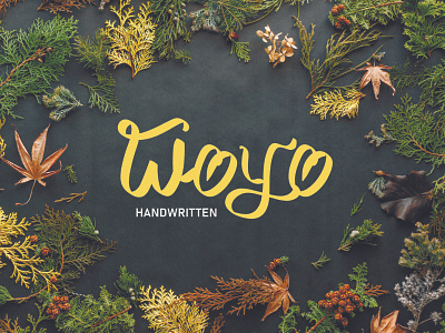 Woyo - Handwritten fonts handwritten typeface