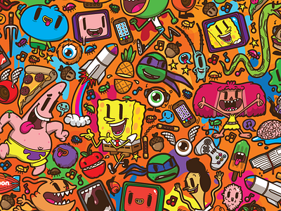 Nickelodeon Branded Pattern 1