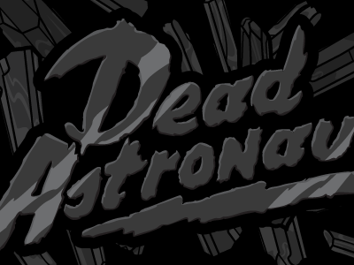 Dead Astronauts Web astronauts band branding dead illustration logo mp3 music vector