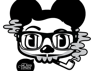 Undead Walt Mickey dead dire disney mickey mouse pipe smoke times walt