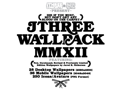 Jthree Wallpack MMXII