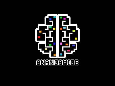 Anandamide Visuals art digitalart logo logodesign