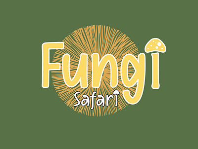 FUNGI SAFARI branding design illustration logo