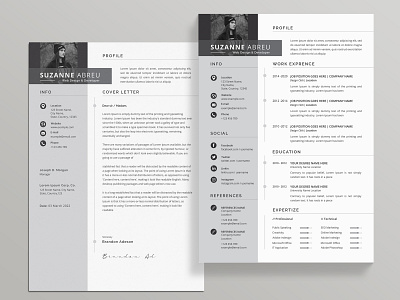 Resume/ CV Design Template.