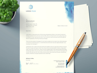 Letterhead professional