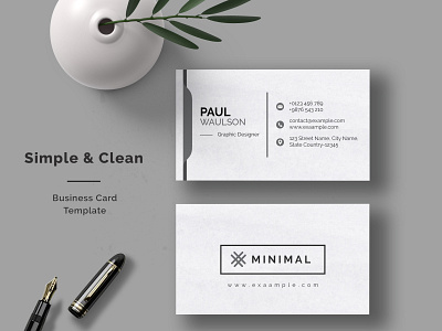 Business Card Template business business card id card poser post card visiting card