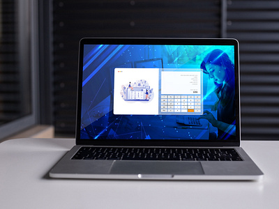 Calculator Screen design for desktop | Calculator Ui design