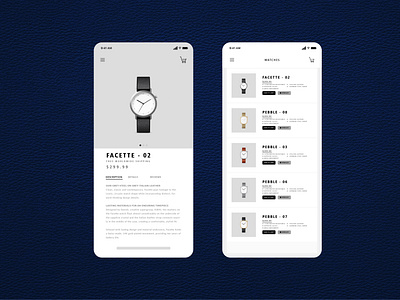 E-Commerce Single Product UI Design