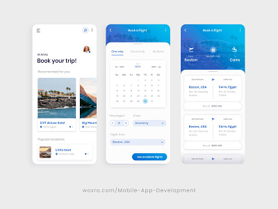 Mobile Application UI Designing.