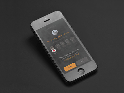 Copenhagen Meet-ups app app mobile service design