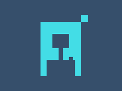 Atari logo simple and concise , letter "A" design graphic design logo ui uidesign