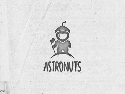 ASTRONUST (Astronaut + Nuts) mixed logo design concept aero astronaut branding design dribbble elonmusk icon illustration jeffbezos logo nut space typography vector