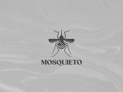MOSQUIETO (Mosquito + Quiet) mixed logo design concept app branding design dribbble illustration logo typography vector