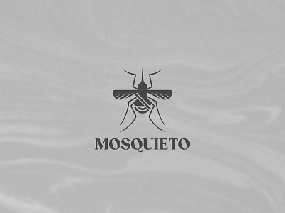 MOSQUIETO (Mosquito + Quiet) mixed logo design concept