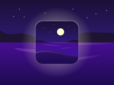 Meditation App Icon _ Before Sleep 005 app app icon dailyui dailyui005 figma meditation sleep ui ux