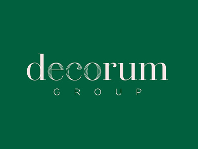 Decorum Group Logo & Identity branding environment graphic design land logo moodboard natural sustainability