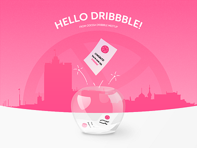 Hello Dribbble! debut first shot hello newbie
