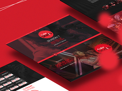 CokeStudio | Concept Design coke cokestudio design graphic music red song ui uiux ux web design website