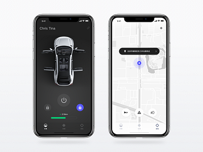 Connected car control app for Singulato