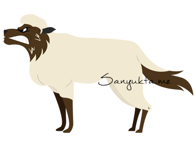 Disguised Wolf animal brown disguise illustration sheep wild wolf