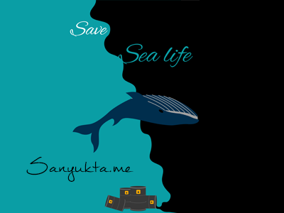 Save Sea life barrels endangered life ocean oil save sea water whale