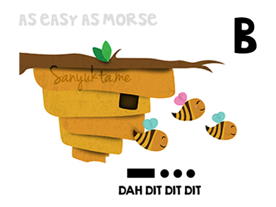 As Easy as Morse aseasyas buy code cute easy ebook educational flashcards illustration kindle morse