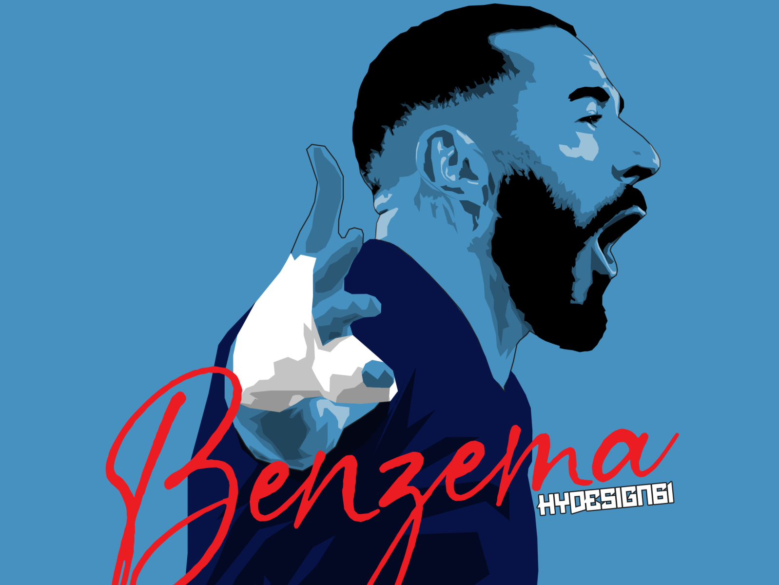 Karİm Benzema X France Team By Hasan Yıldız On Dribbble