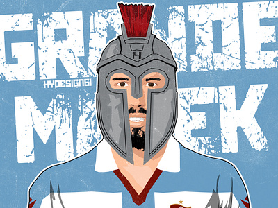 MAREK HAMSIK x TRABZONSPOR app bordomavi branding design illustration illustrator logo tasarım trabzonspor ui