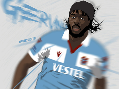 GERVINHO x TRABZONSPOR 3d animation app bordomavi branding design graphic design illustration illustrator logo motion graphics tasarım trabzonspor ui