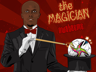 The Magician Anthony Nnaduzor Nwakaeme 3d animation app bordomavi branding design graphic design illustration illustrator logo motion graphics tasarım trabzonspor ui