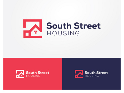 South Street Housing Logo logo logo design logodesign logos