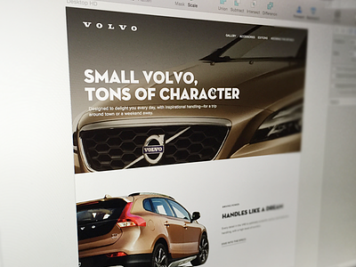 Volvo Cars cars responsive. ui ux volvo webdesign website