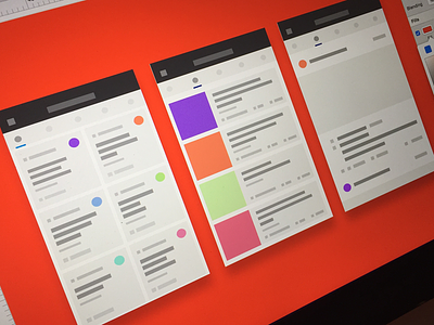 Wireframe interface ios mobile iphone prototyping ui flat ux wireframe