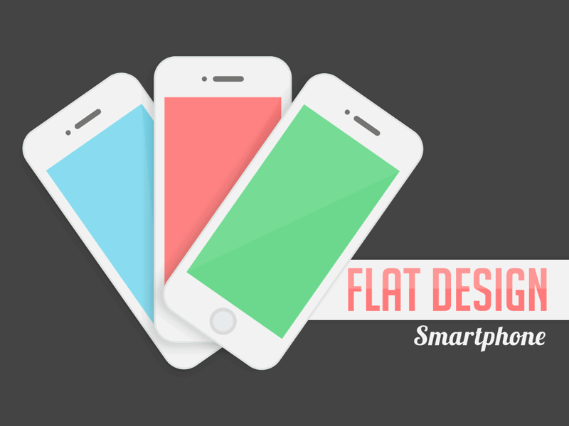 Flat Design Smartphone Promo Style