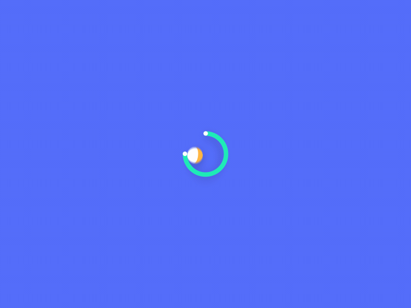 Fun Loader Ball - Inspired by Google I/O 2018 Design